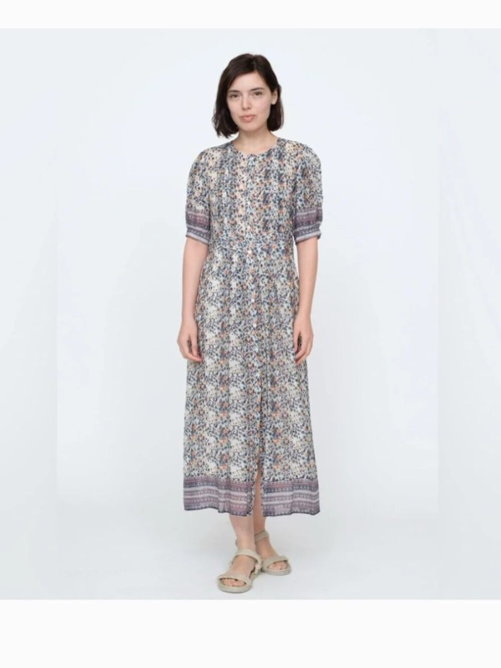 Sea New York Maya Floral Midi Dress